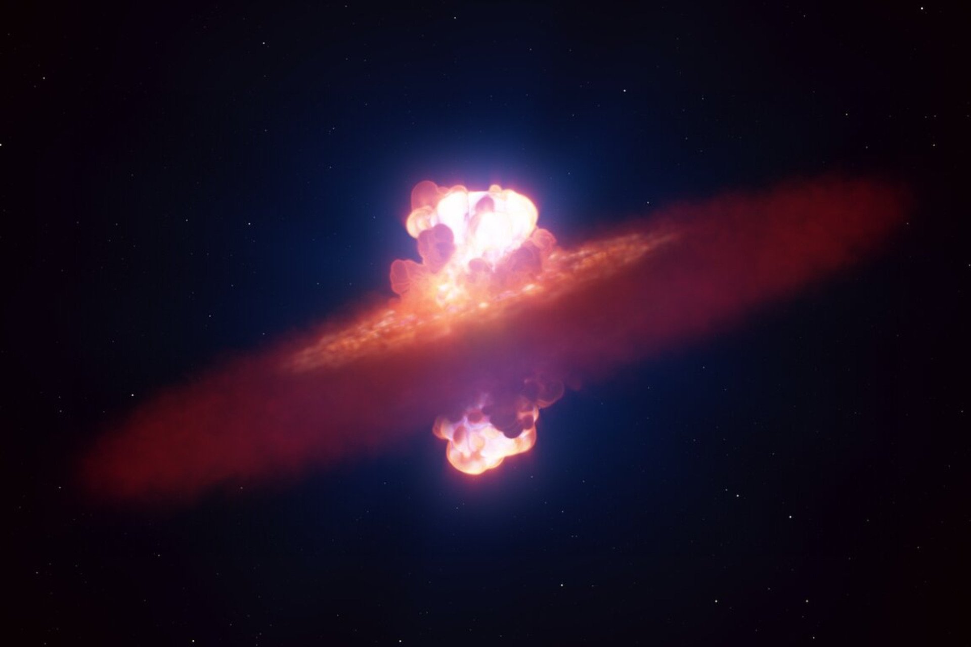 This Is What a Star Looks Like Just 26 Hours After It Explodes