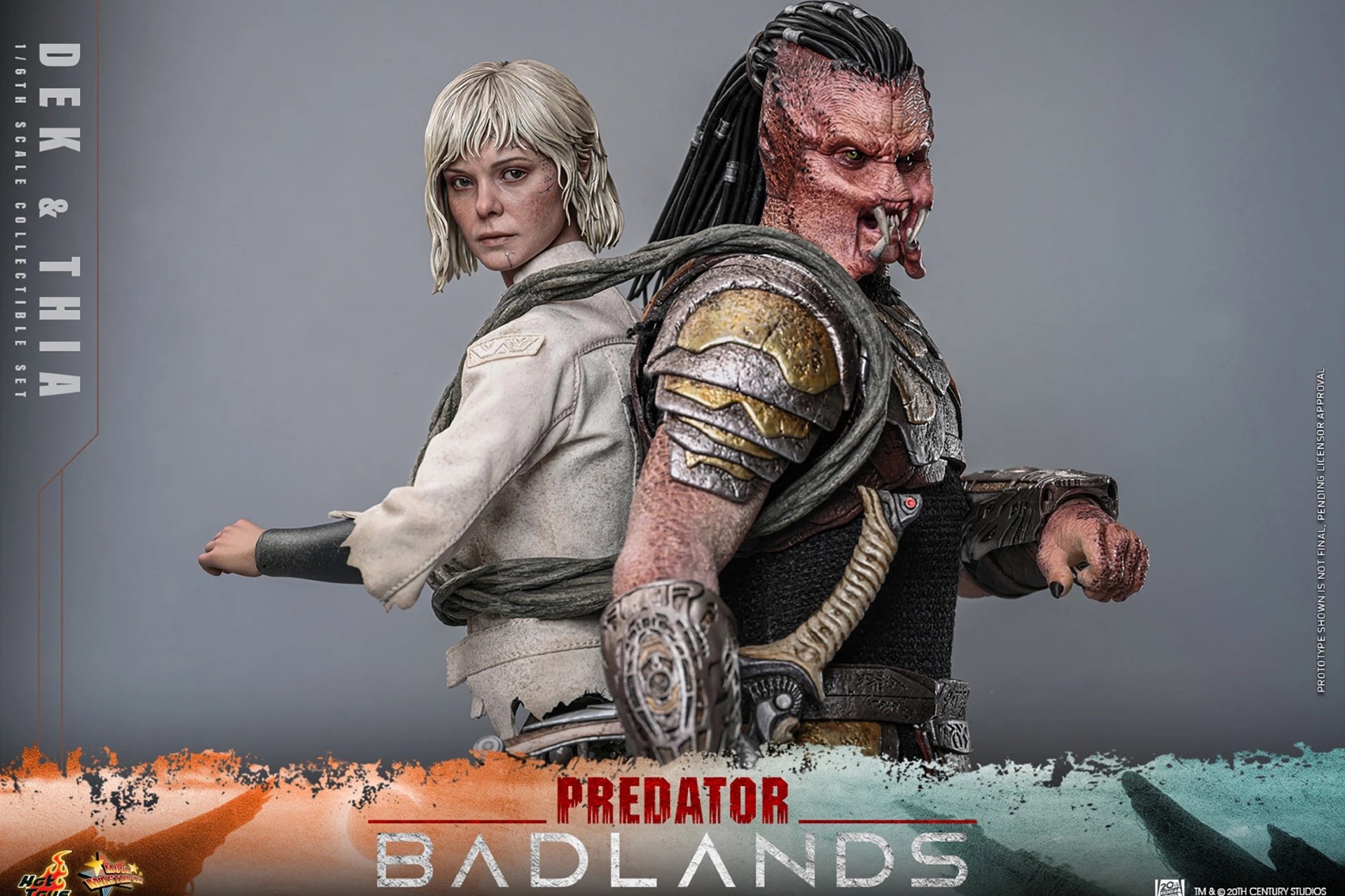This Stunning ‘Predator: Badlands’ Hot Toys Even Comes With Half an Elle Fanning Figure