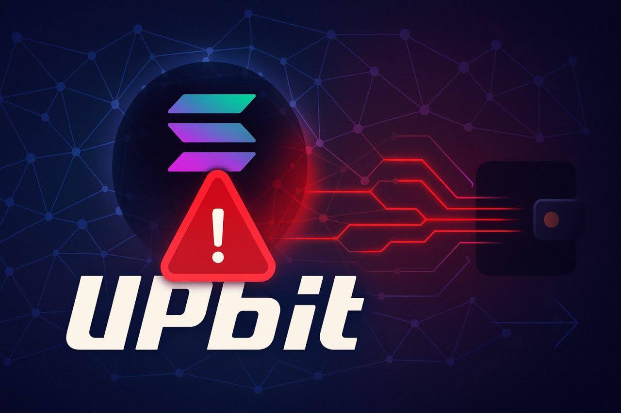Upbit Hit Again: ₩44.5B Solana Hot-Wallet Hack Slams Korea’s Top Crypto Exchange