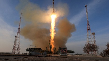 Weltraumbahnhof Baikonur: Russische Startrampe für bemannte Flüge beschädigt