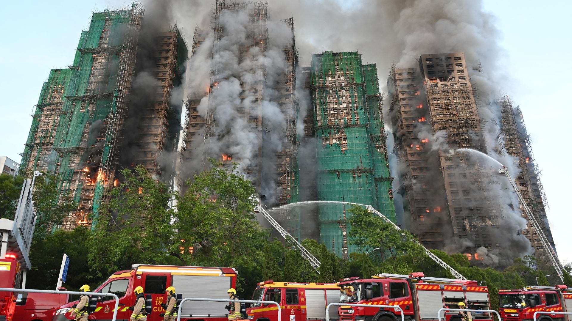 Why did Hong Kong’s deadly fire spread so fast? Investigators target building material
