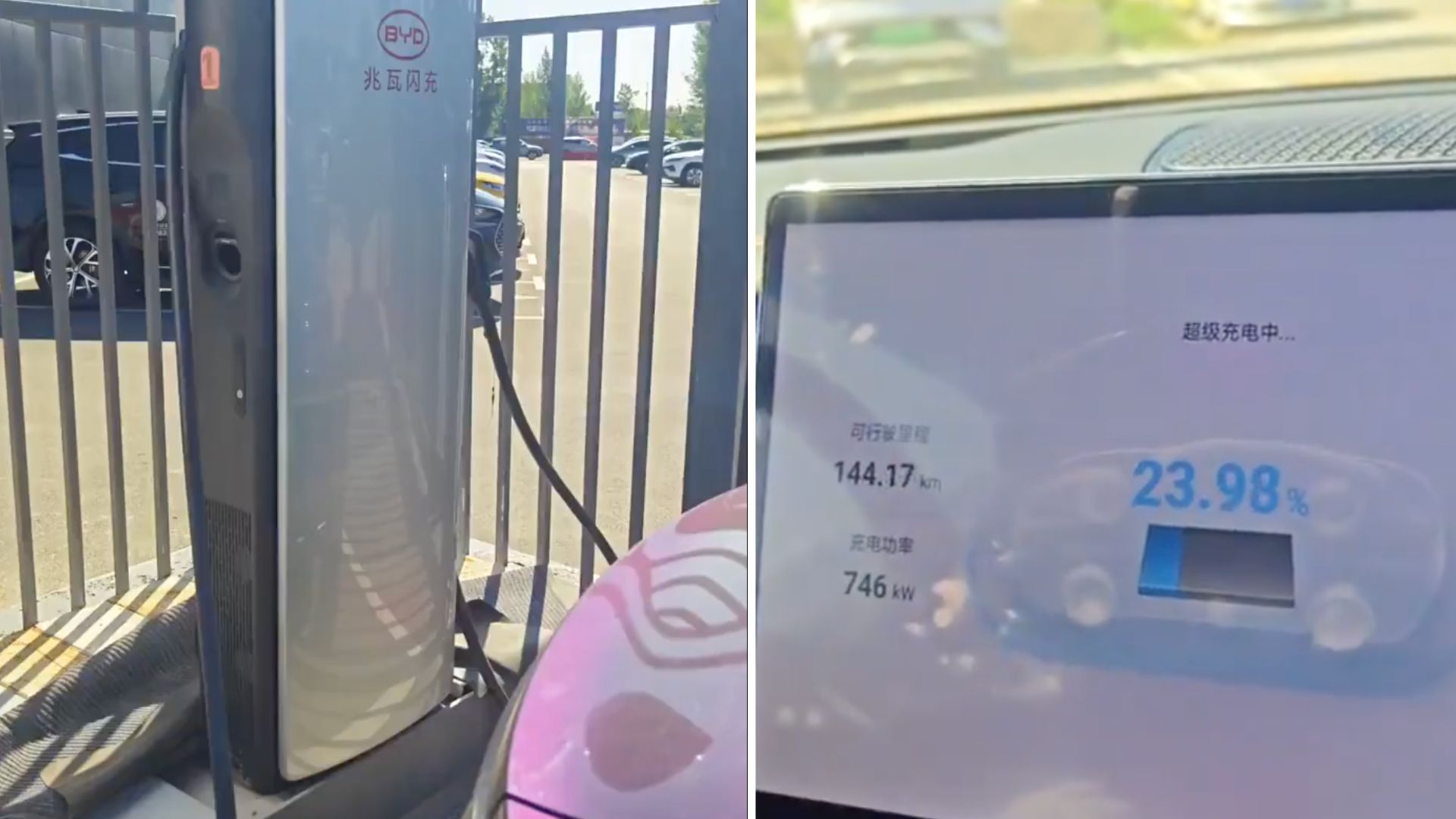 250 miles in 5 minutes: Viral video captures BYD EV charging at record rate