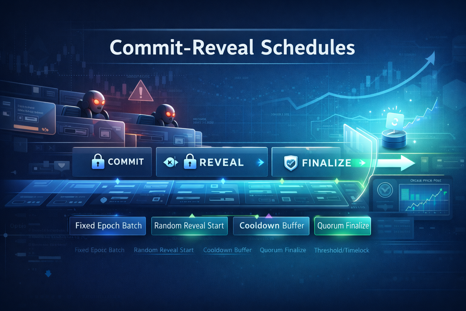 5 Oracle Commit-Reveal Schedules That Stop Snipes