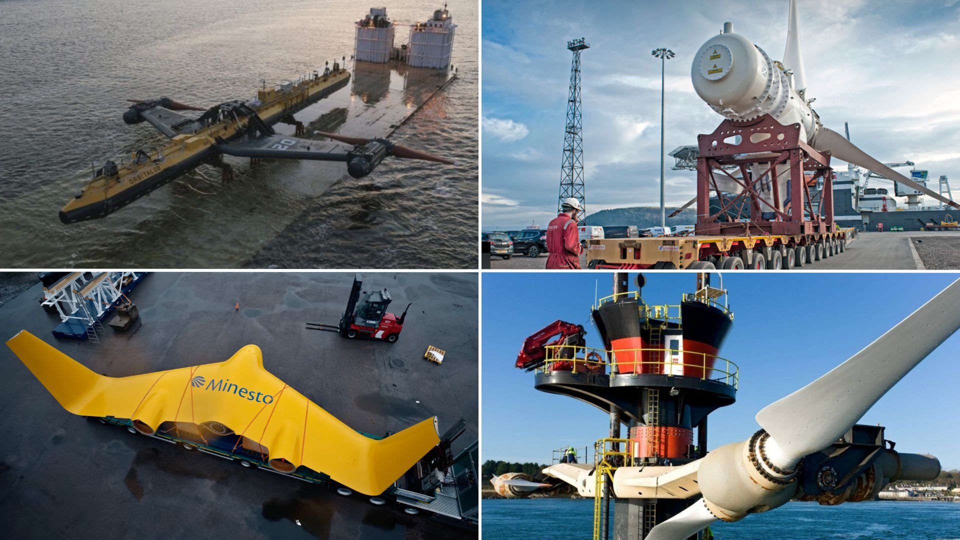 7 of the world’s most powerful tidal turbines generating megawatts under sea