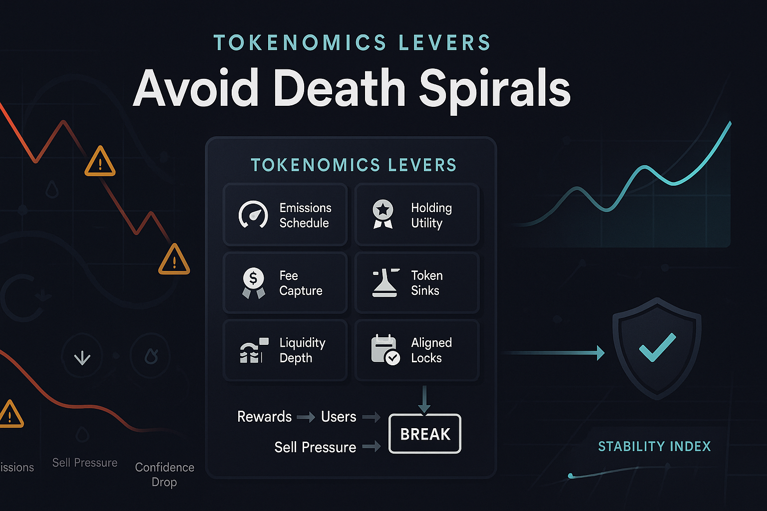 7 Tokenomics Levers That Prevent Death Spirals