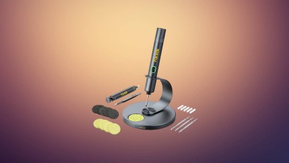 Anzeige: Lötkolben mit Akku und Zubehör zum Tiefstpreis bei Amazon