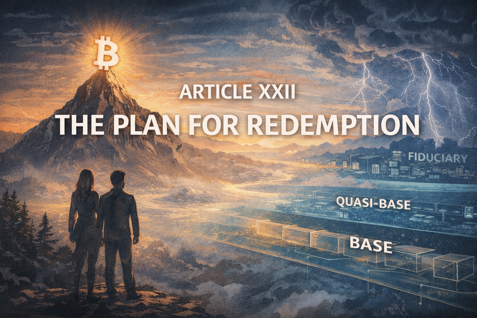 Article XXII: The Plan For Redemption