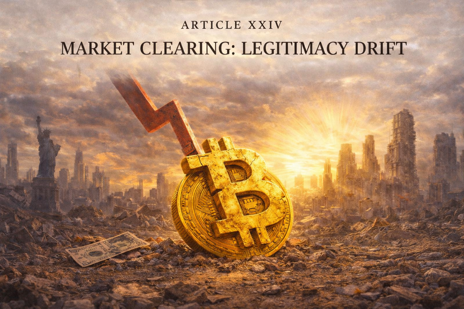 Article XXIV: Market-Clearing Legitimacy Drift