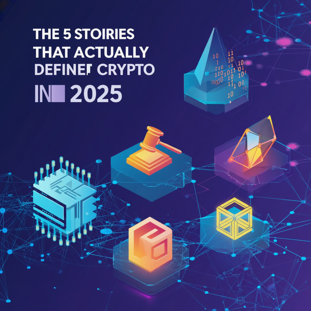 Beyond the Hype: The 5 Stories That Actually Defined Crypto in 2025
