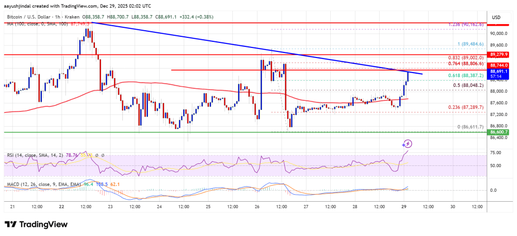 Bitcoin Price Advances Cautiously, Bulls Probe for Upside Control