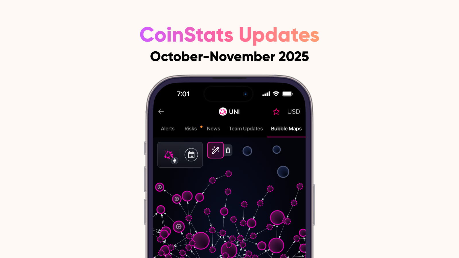 Bubblemaps Integration, Portfolio Value Alerts, AI-Powered Int. & More