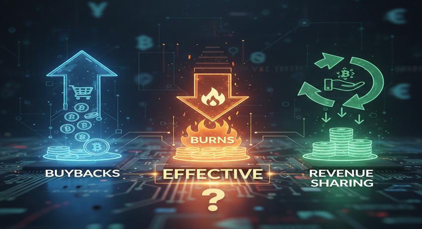 Buybacks, Burns, and Revenue Sharing: What Actually Works in Crypto?