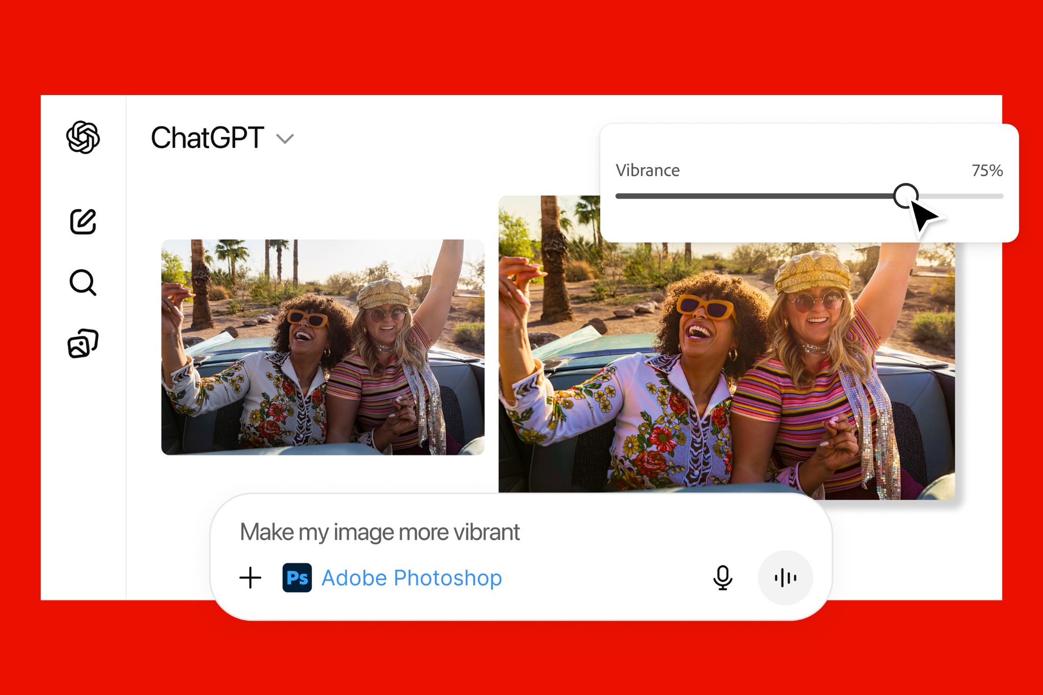 ChatGPT can now use Adobe apps to edit your photos and PDFs for free