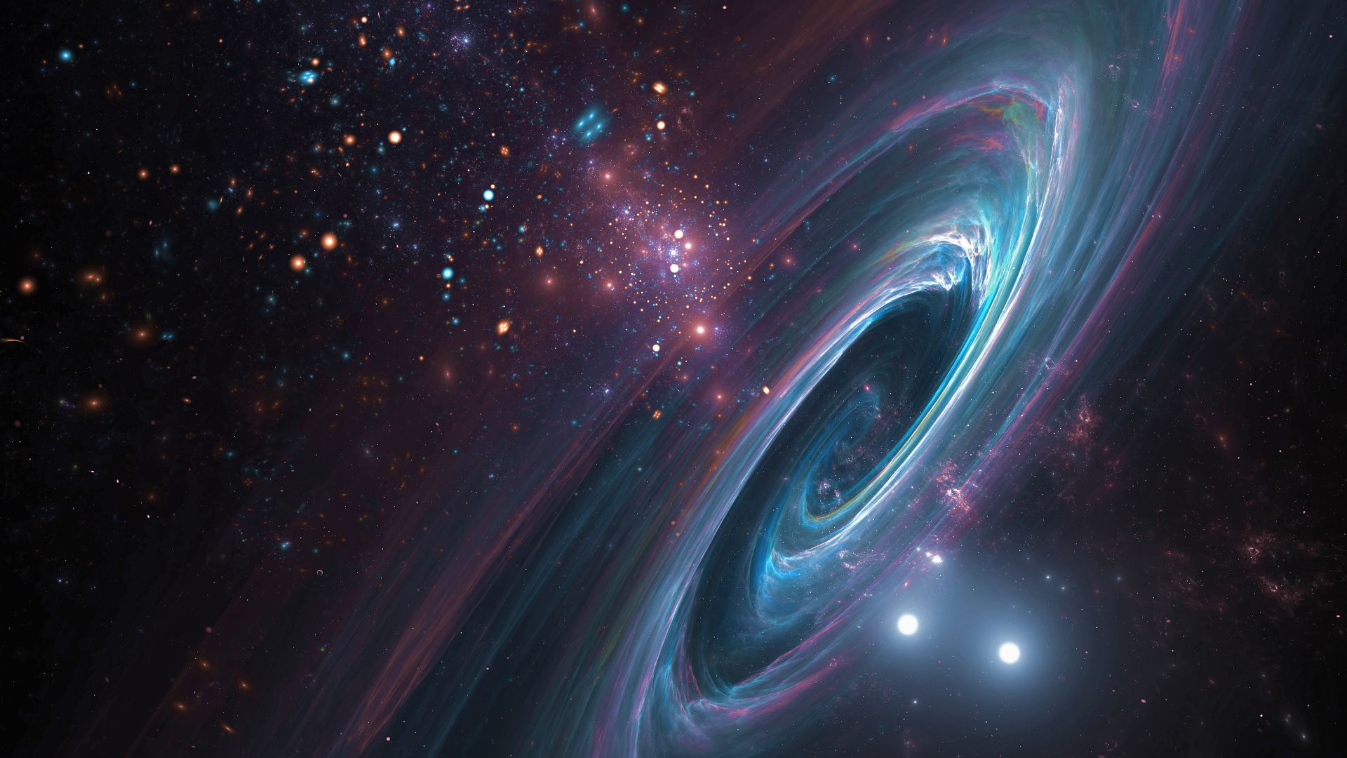 Cosmic proof: Black hole wobble backs a century-old Einstein theory on spacetime
