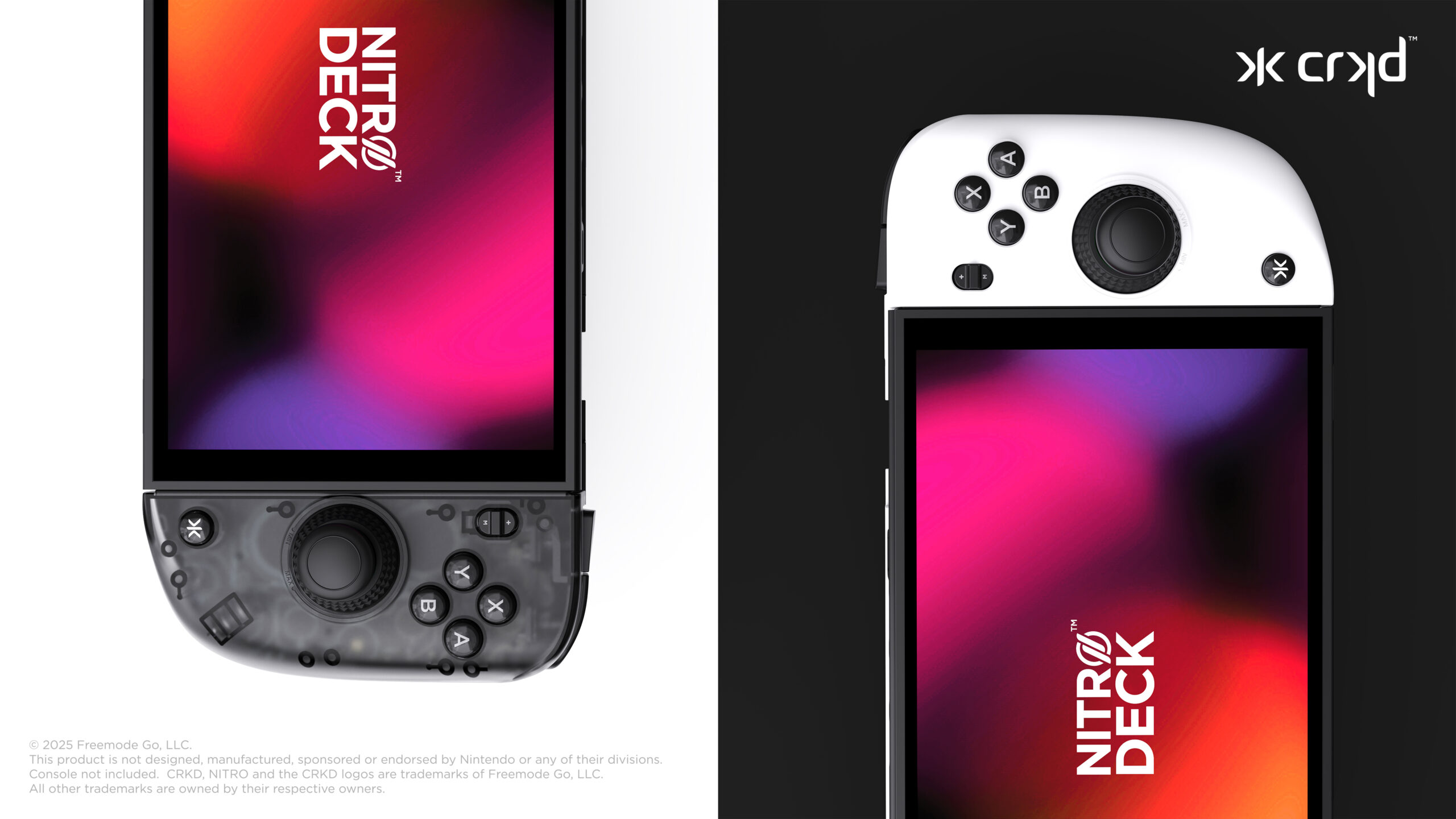 CRKD’s Nitro Deck 2 works for both the Nintendo Switch and Switch 2