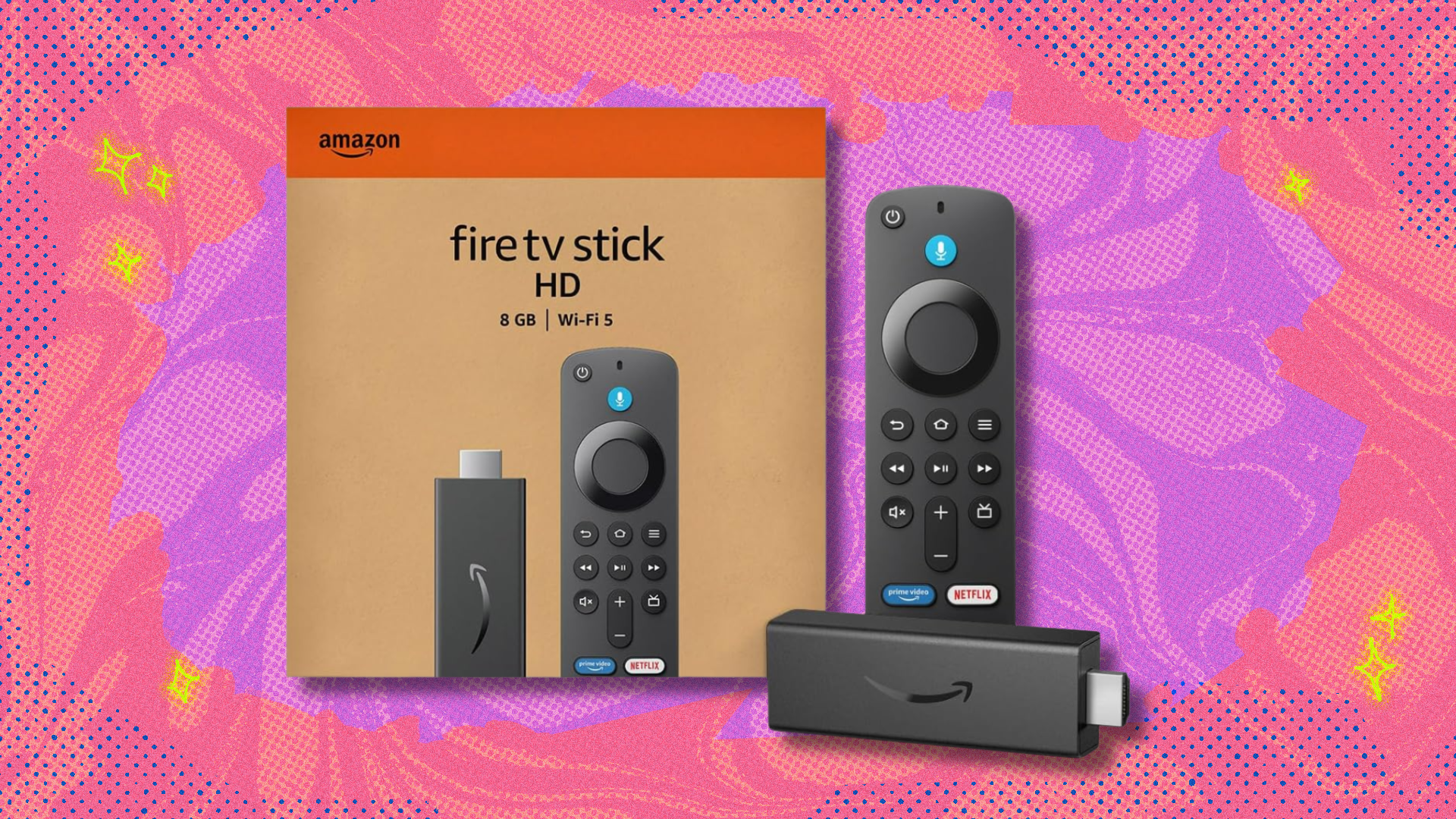 Cue up your favorite shows and movies with nearly 50% off the Amazon Fire TV Stick HD