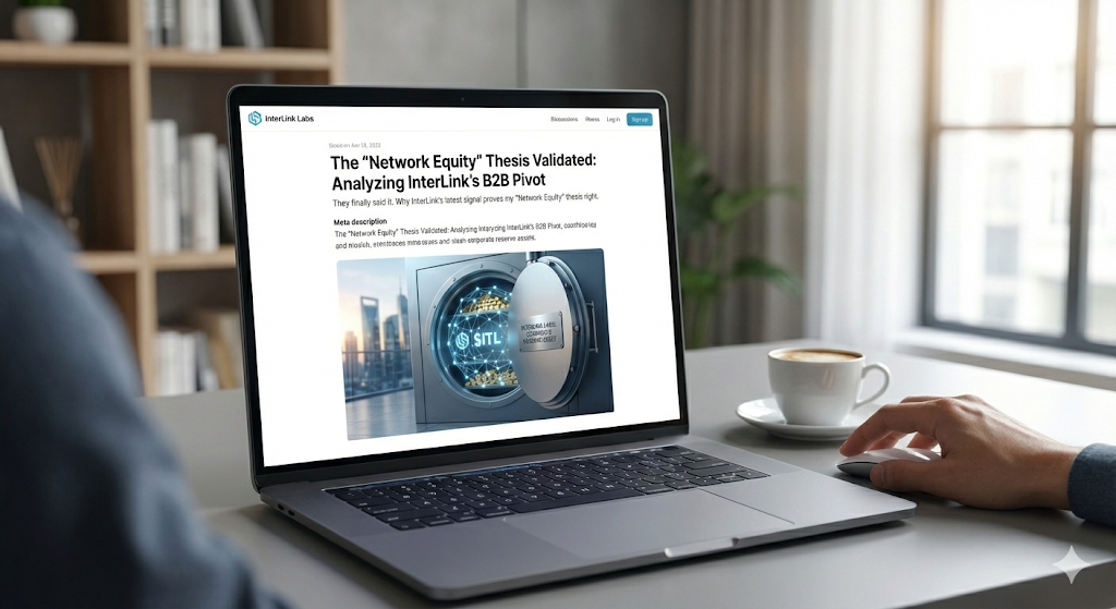 [Dec 19] Analyzing InterLink’s B2B Pivot: The “Network Equity” Thesis Validated