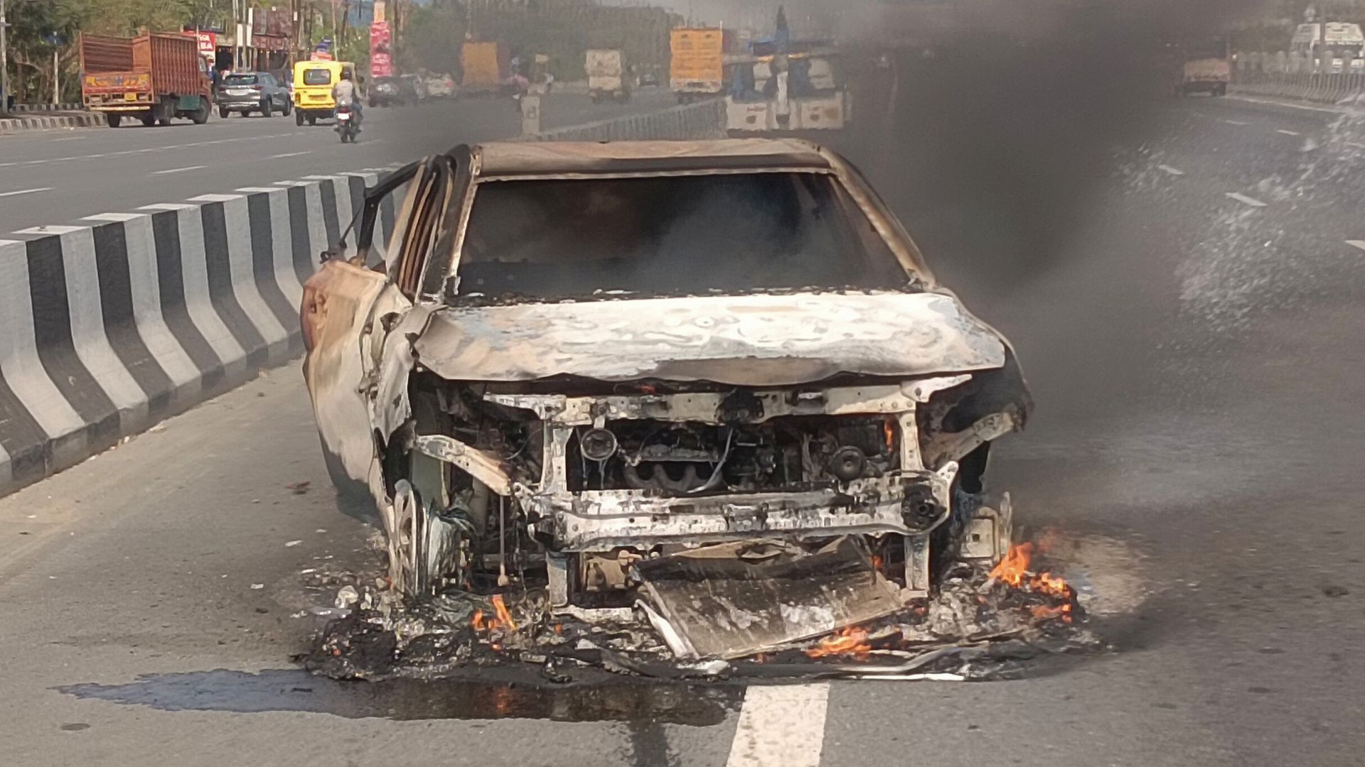 Do electric vehicles really catch fire more than gas cars? Global data answers