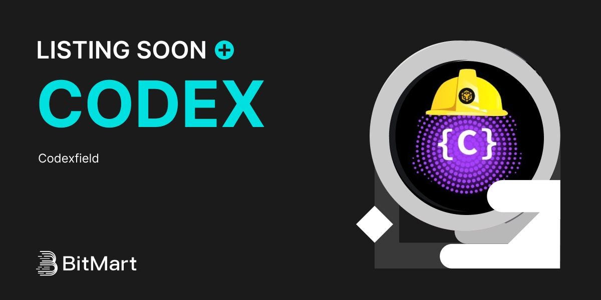Exciting News: Codexfield (CODEX) is Coming Soon to BitMart!