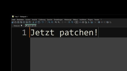 Gefährliche Sicherheitslücke: Hacker schleusen über Notepad++-Updater Malware ein