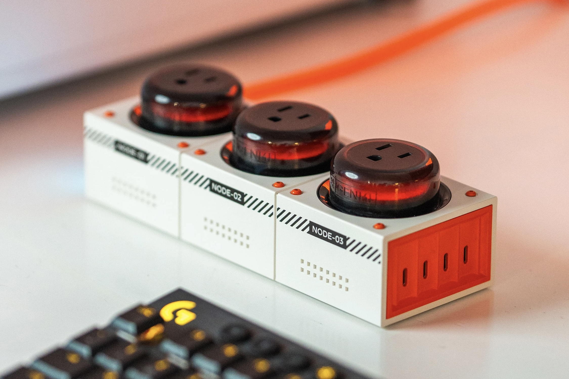 Genki’s colorful, powerful power strip is 25 percent off