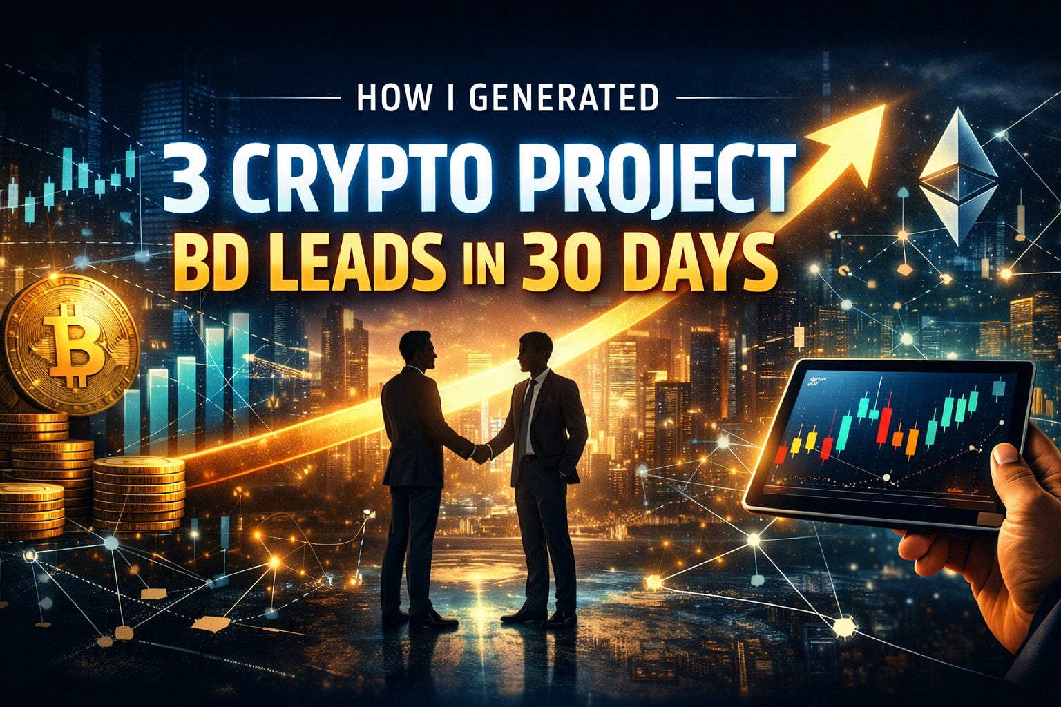 How I Generated 3 Crypto Project BD Leads in 30 Days (Step-by-Step)