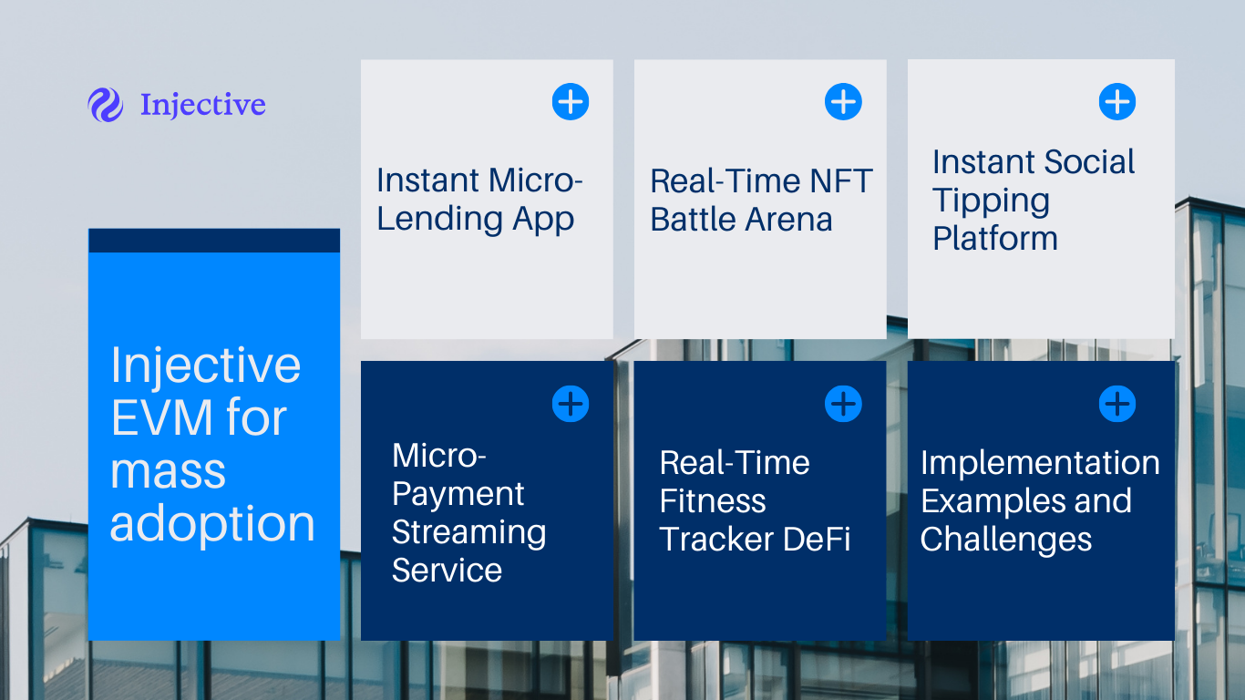 Ideas for mass adoption on Injective EVM: “If I were building a real product” style write-ups, with…