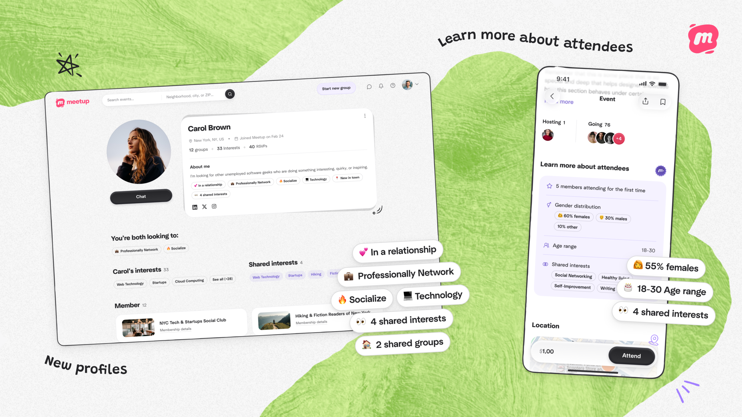 Meetup’s new mobile app is designed to make it easier to meet people IRL