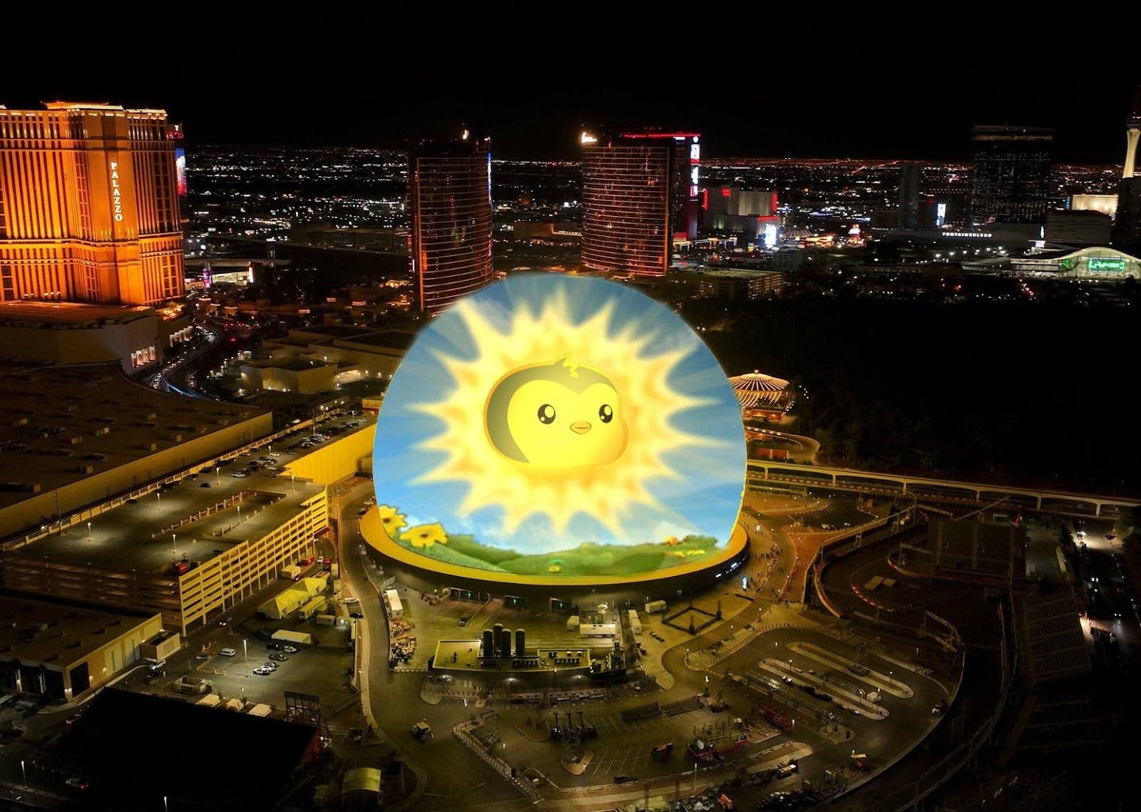 Pudgy Penguins Light Up Las Vegas Sphere, NFT Brand Goes Global With Holiday Spectacle