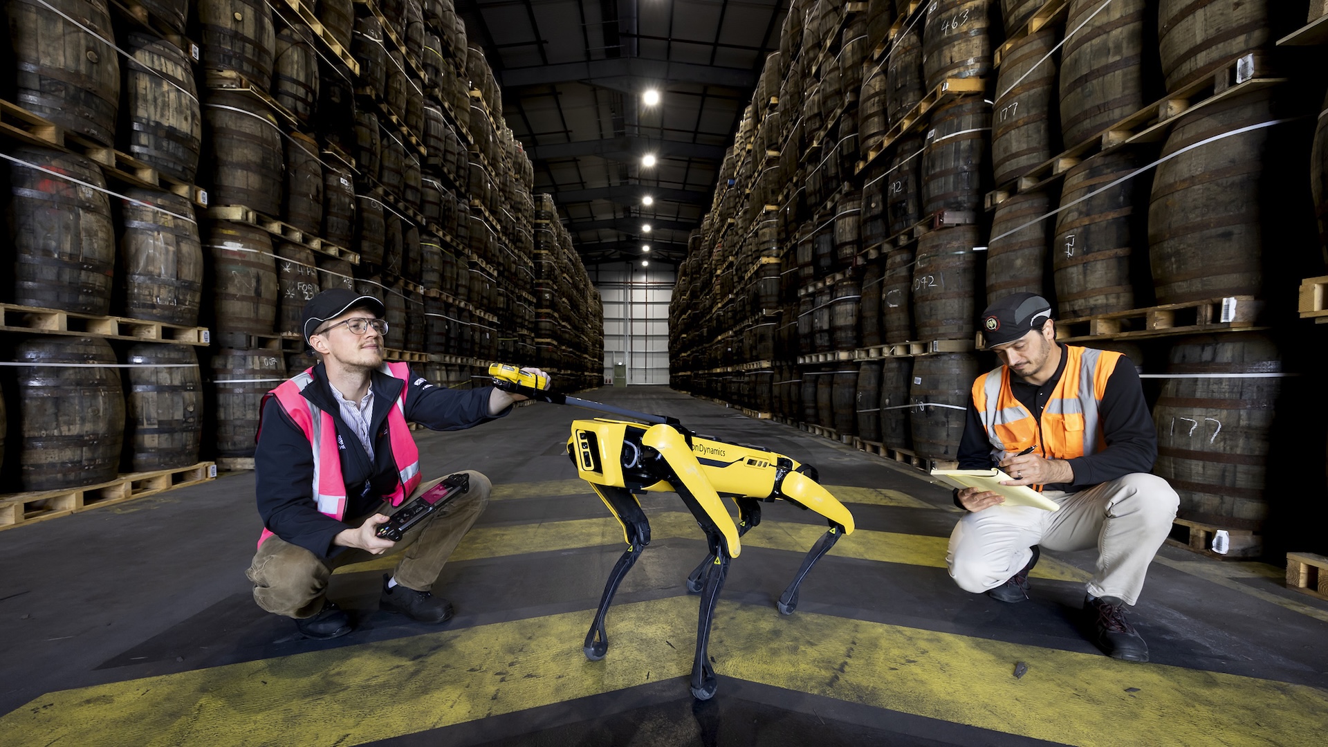Robot dogs could be deployed at whisky warehouses to ‘sniff out’ ethanol leaks