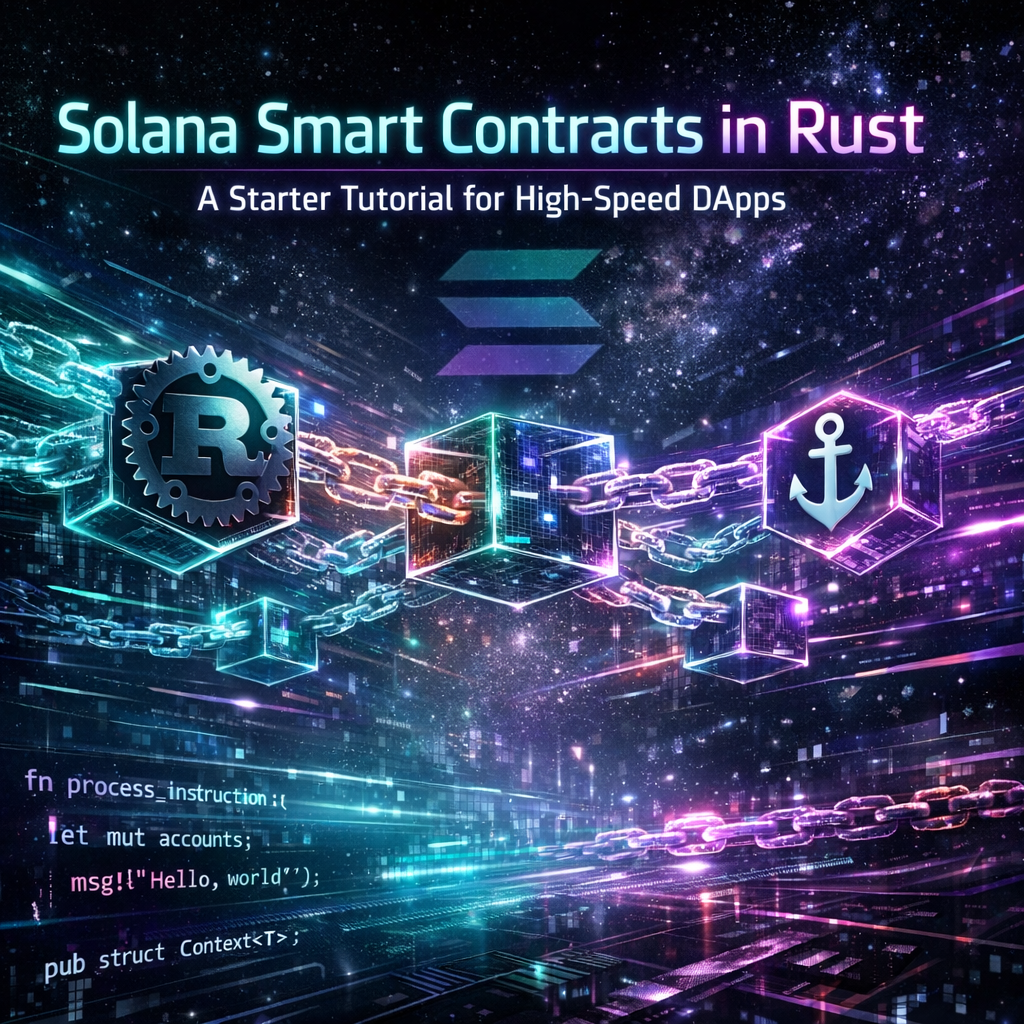 Solana Smart Contracts in Rust: A Starter Tutorial for High-Speed DApps
