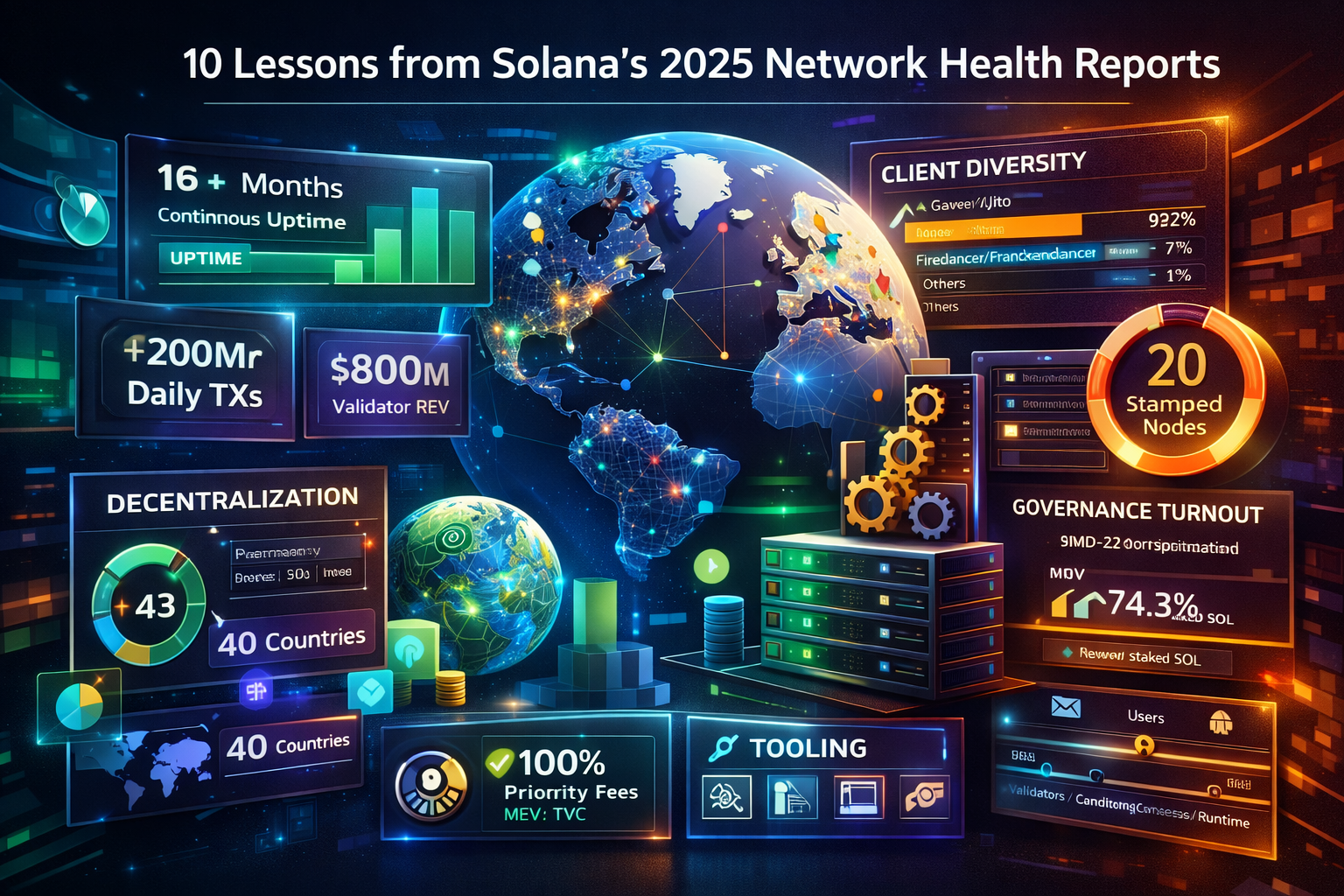 Solana’s 2025 Health Reports Exposed the Truth