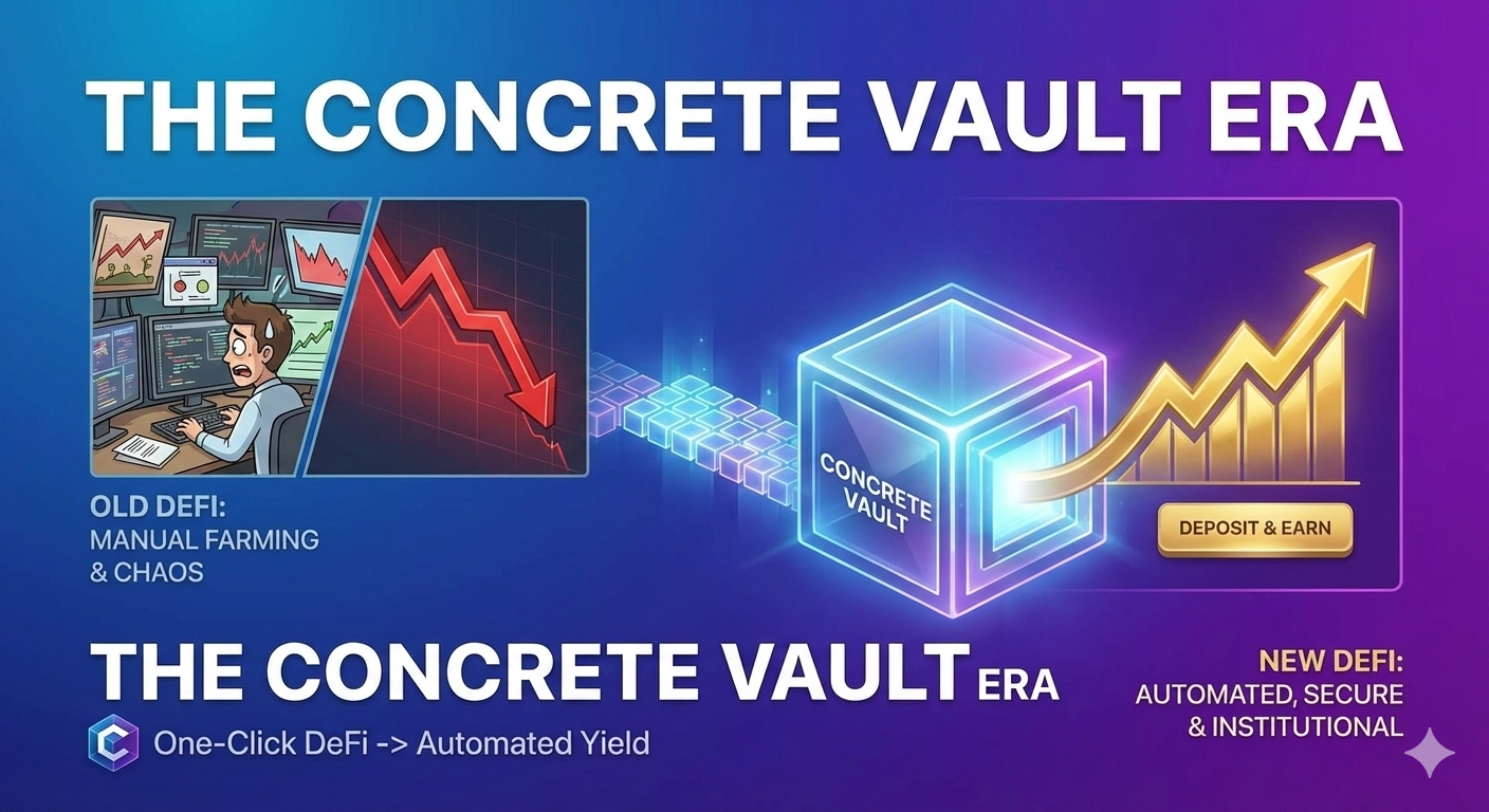 The Concrete Vault Era: Why the days of Manual Farming are Over