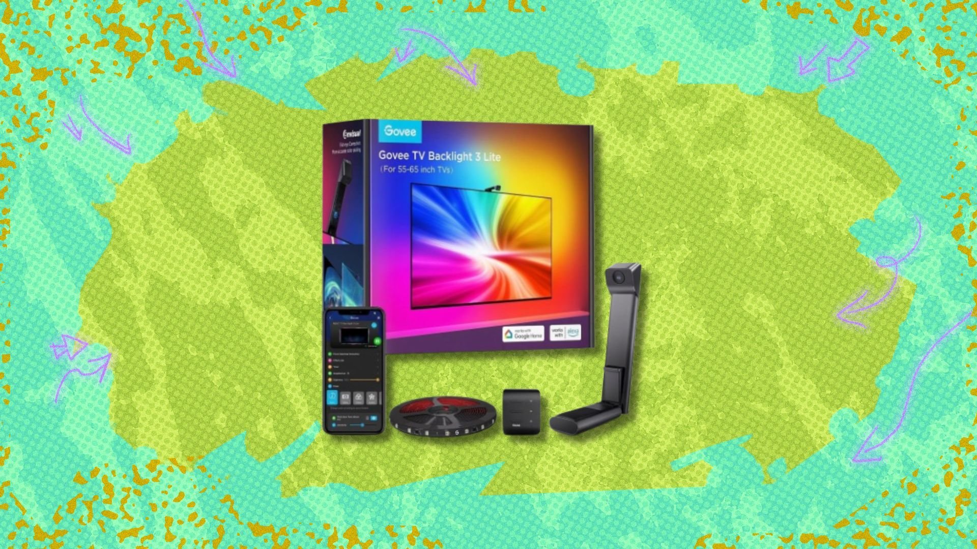 The giftable Govee TV Backlight 3 is on sale at Amazon for under $60