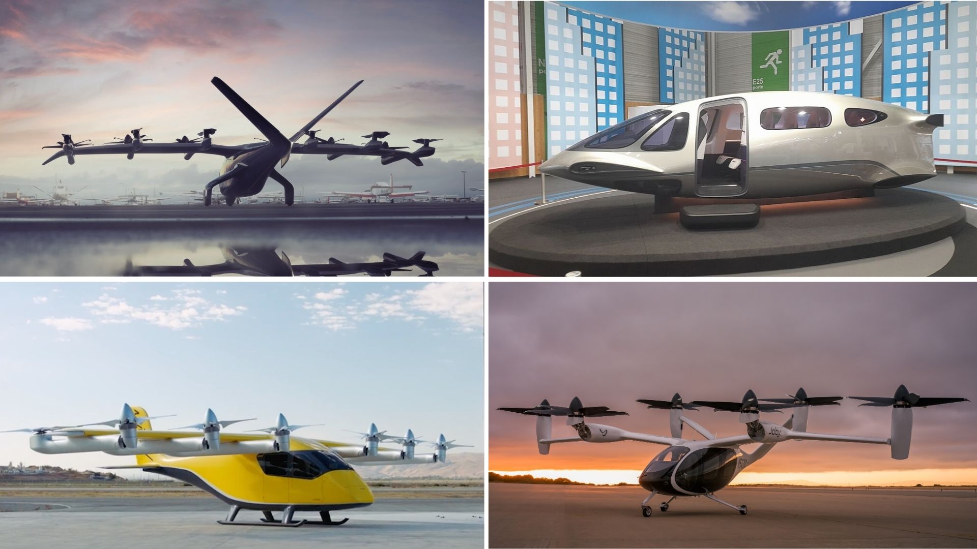 Top 5 innovative air taxis set to change how the world flies in the future