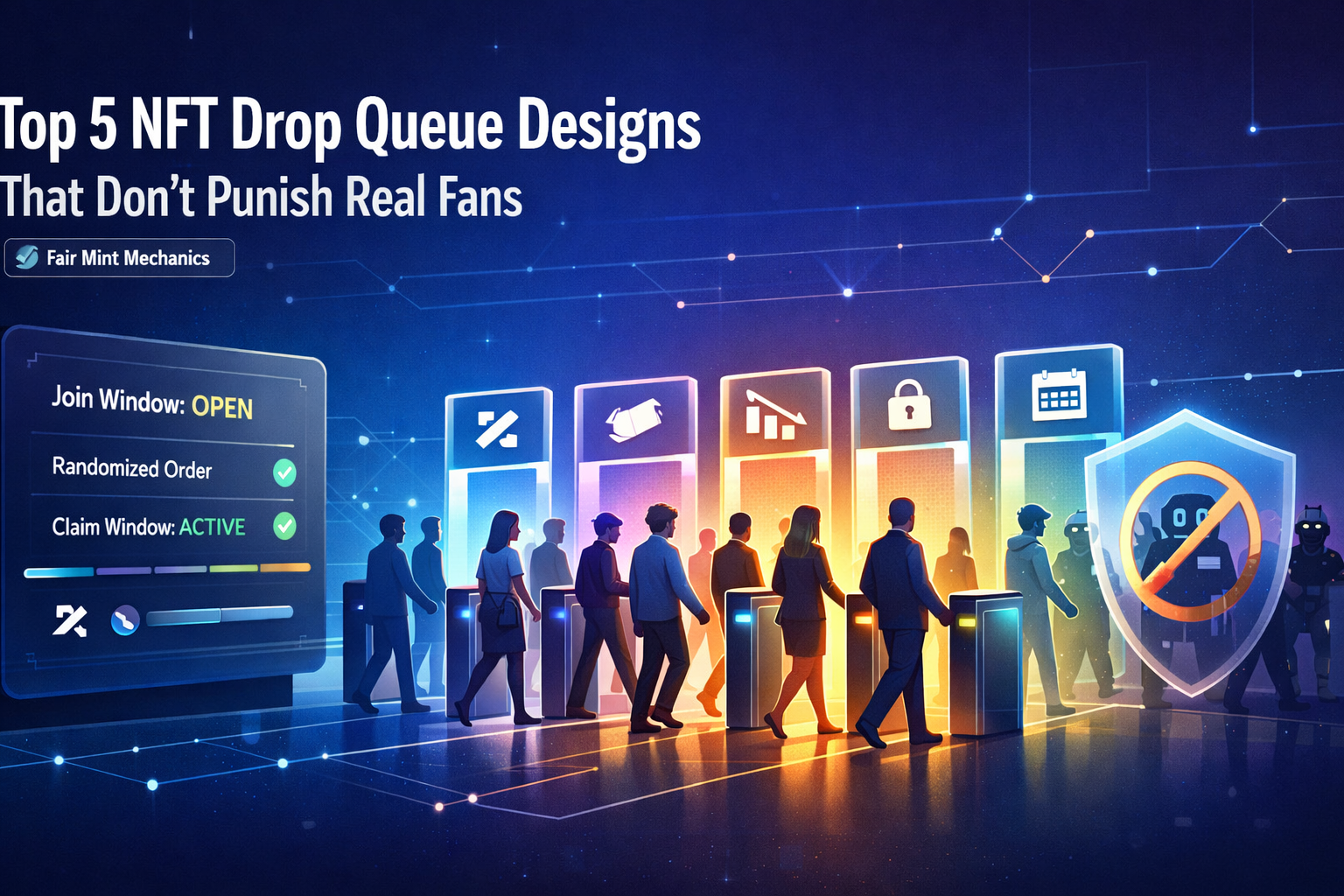 Top 5 NFT Drop Queue Designs That Don’t Punish Real Fans