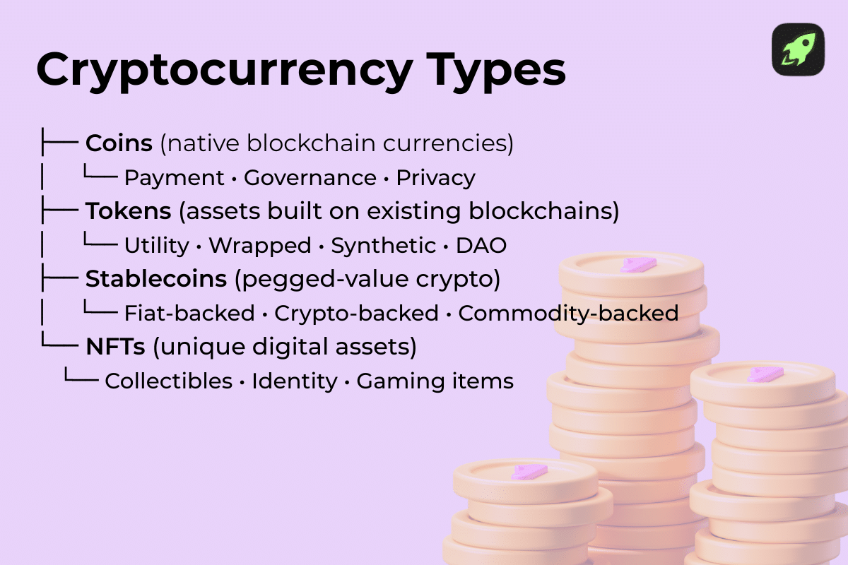 Types of Cryptocurrency Explained