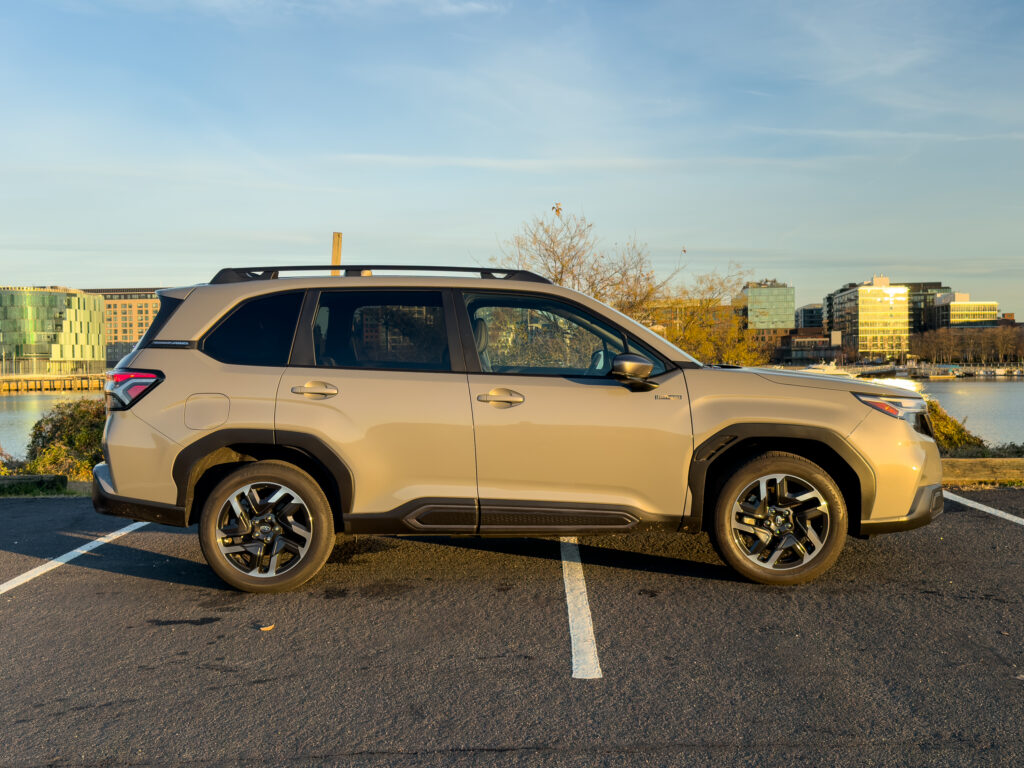 Ugly infotainment mars the 2025 Subaru Forester Hybrid experience