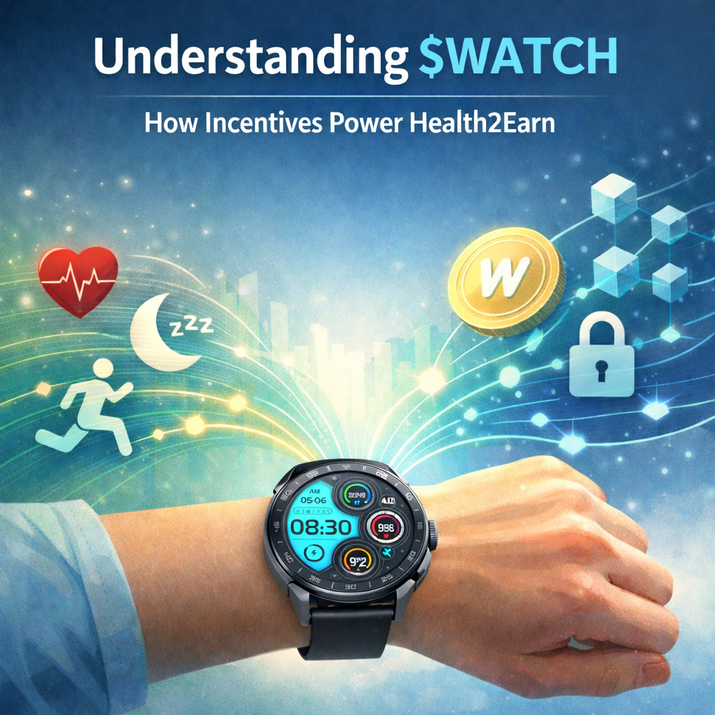 Understanding $WATCH: The Incentive Design Behind WatchX Health2Earn