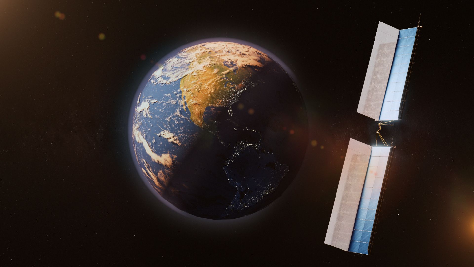 US firm plans to fire lasers from satellites to power solar farms at night