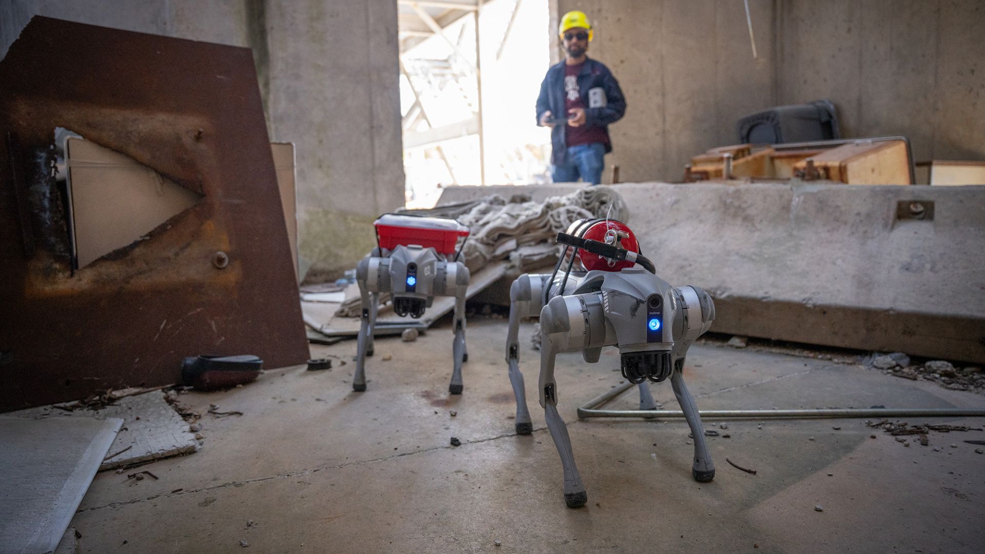 US team links memory-based AI to robot dog for search-and-rescue missions