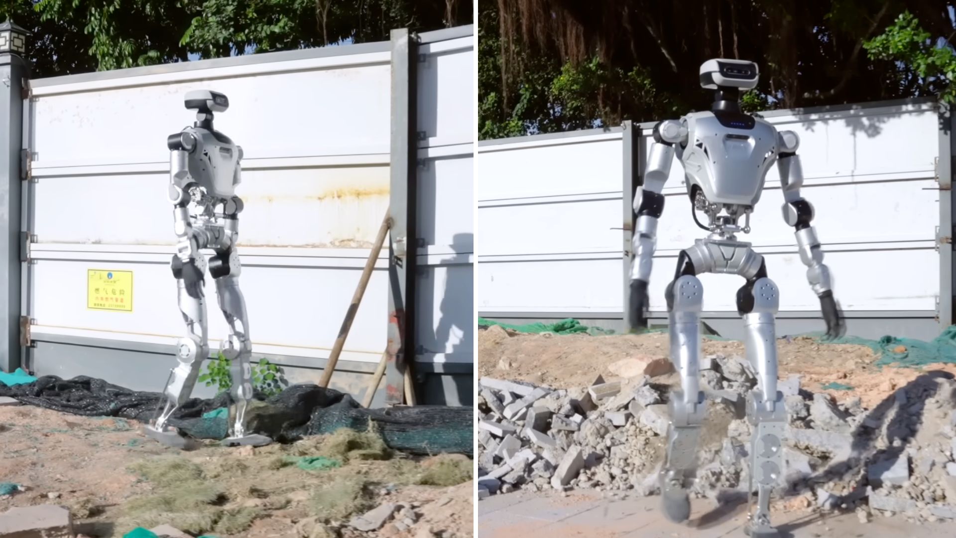 Video: China’s humanoid robot strides through rubble with human-like balance