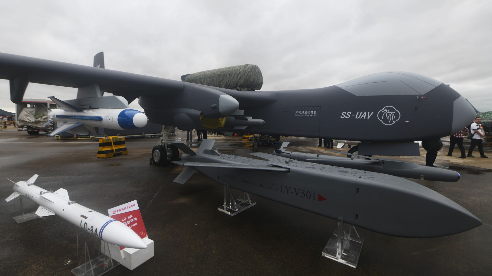 World’s first 16-ton drone mothership that can launch swarms mid-air flies in China