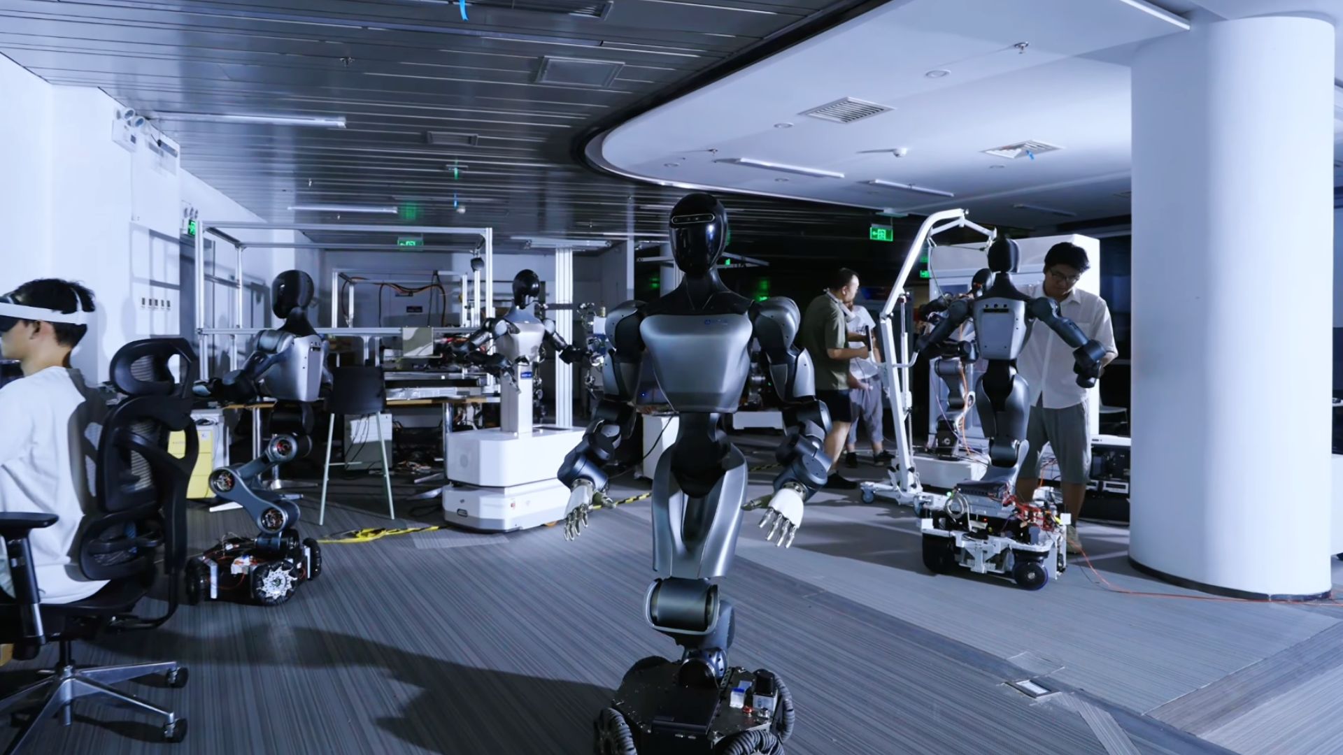 World’s first humanoid robot-powered EV battery production line launched in China