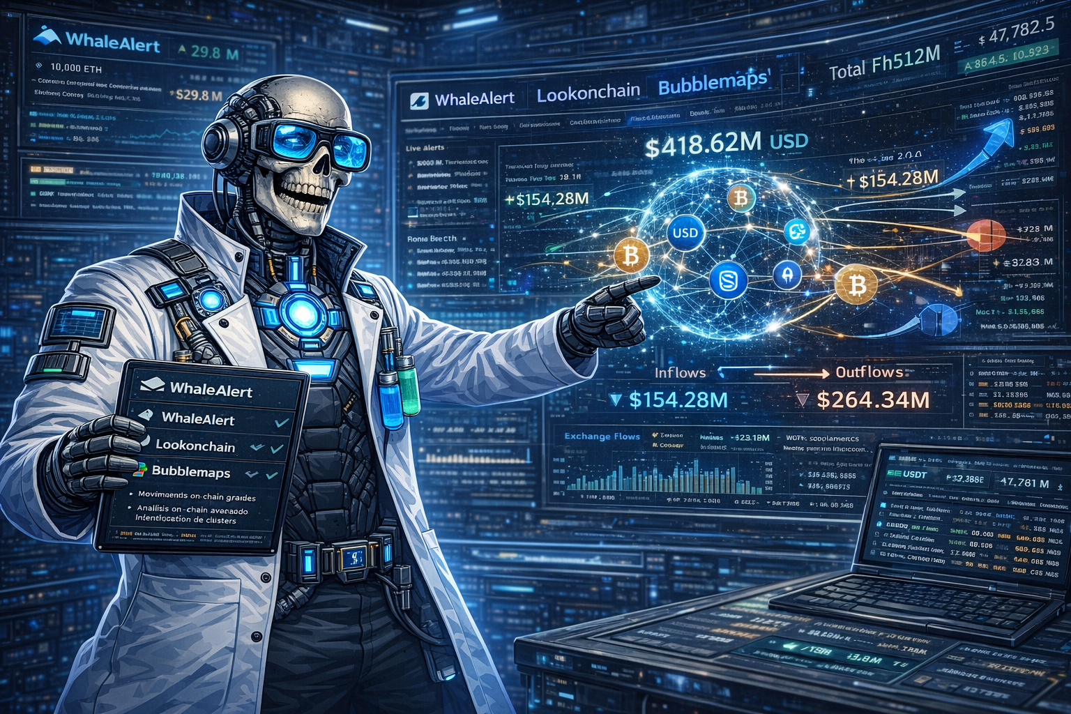 1.9 Rastreadores de Ballenas & Flujos