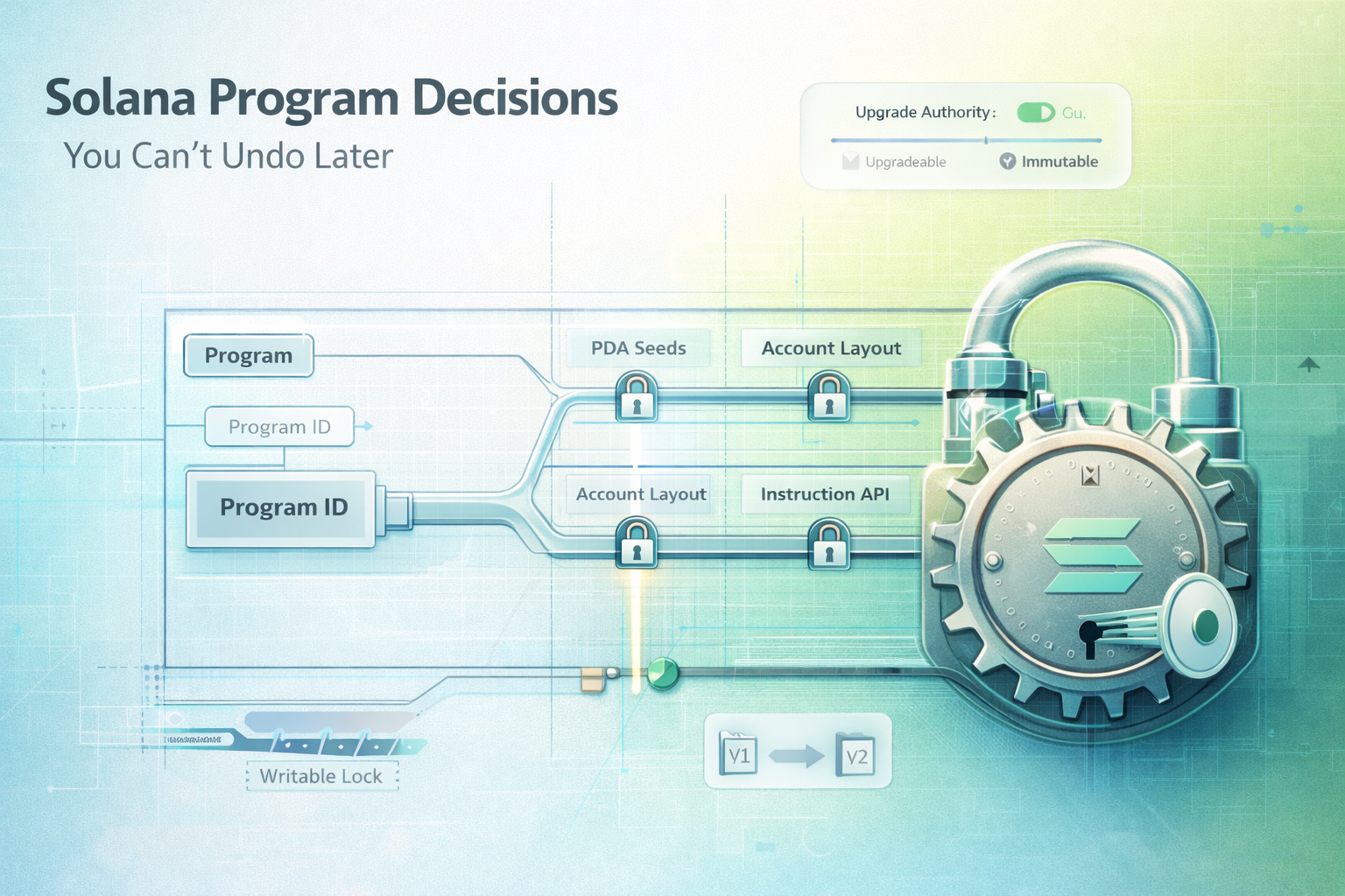 10 Solana Program Choices You Can’t Undo Later