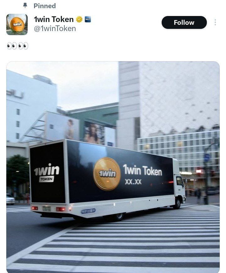 1win token through the eyes of a Web3 user