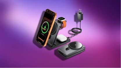 Anzeige: 3-in-1-MagSafe Ladestation für Apple mit 41 Prozent Rabatt