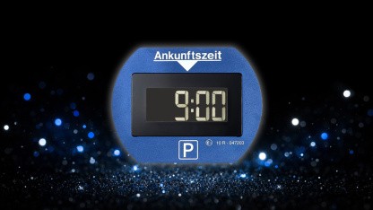 Anzeige: Elektronische Parkscheibe jetzt für keine 20 Euro sichern