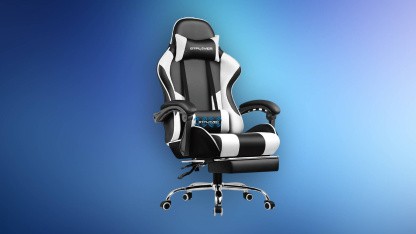 Anzeige: Gaming-Stuhl mit Fußstütze bei Amazon 38 Prozent günstiger